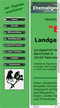 Mobile Screenshot of landgasthof-hahner.moarbich.de